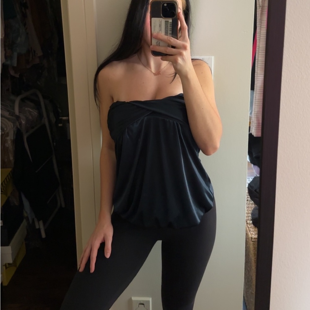 Y2K Strapless Top